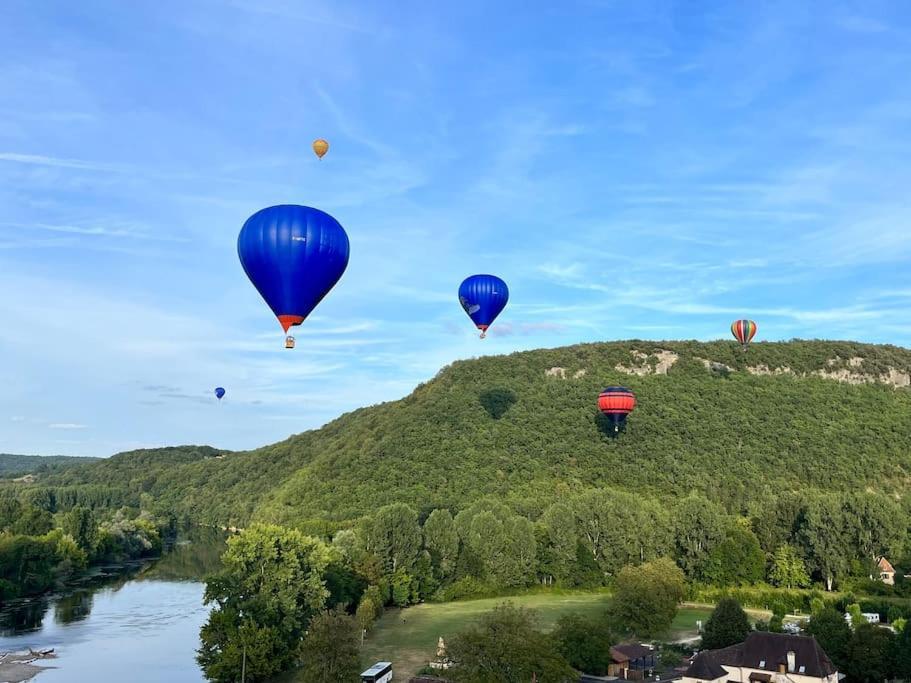 Vue Magique A Castelnaud Villa Luaran gambar