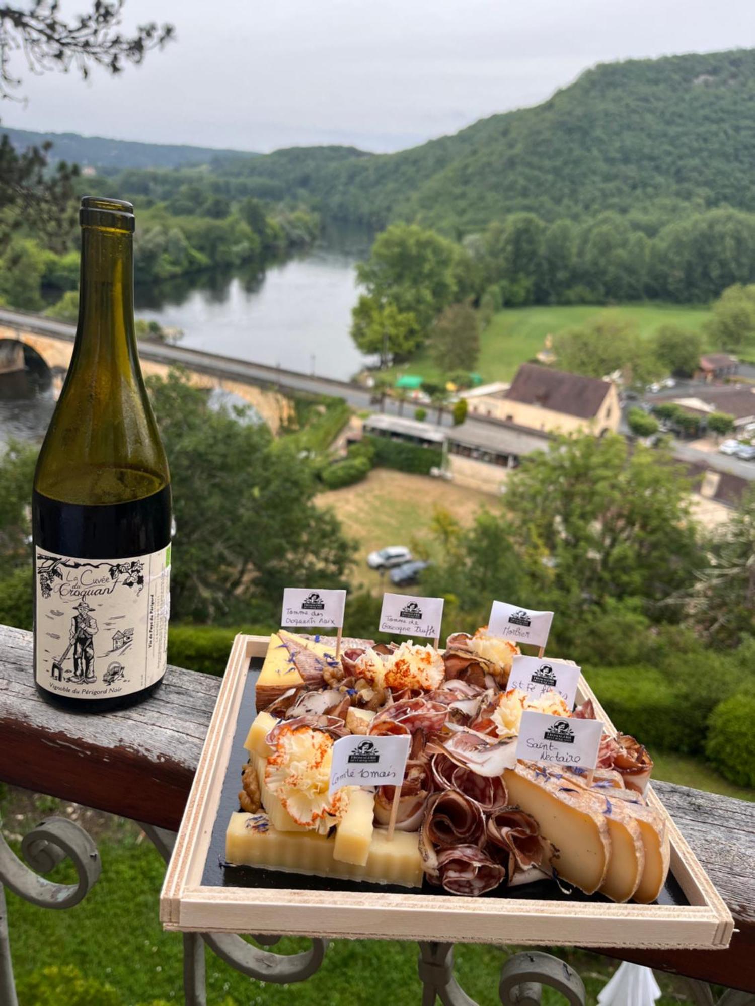 Vue Magique A Castelnaud Villa Luaran gambar