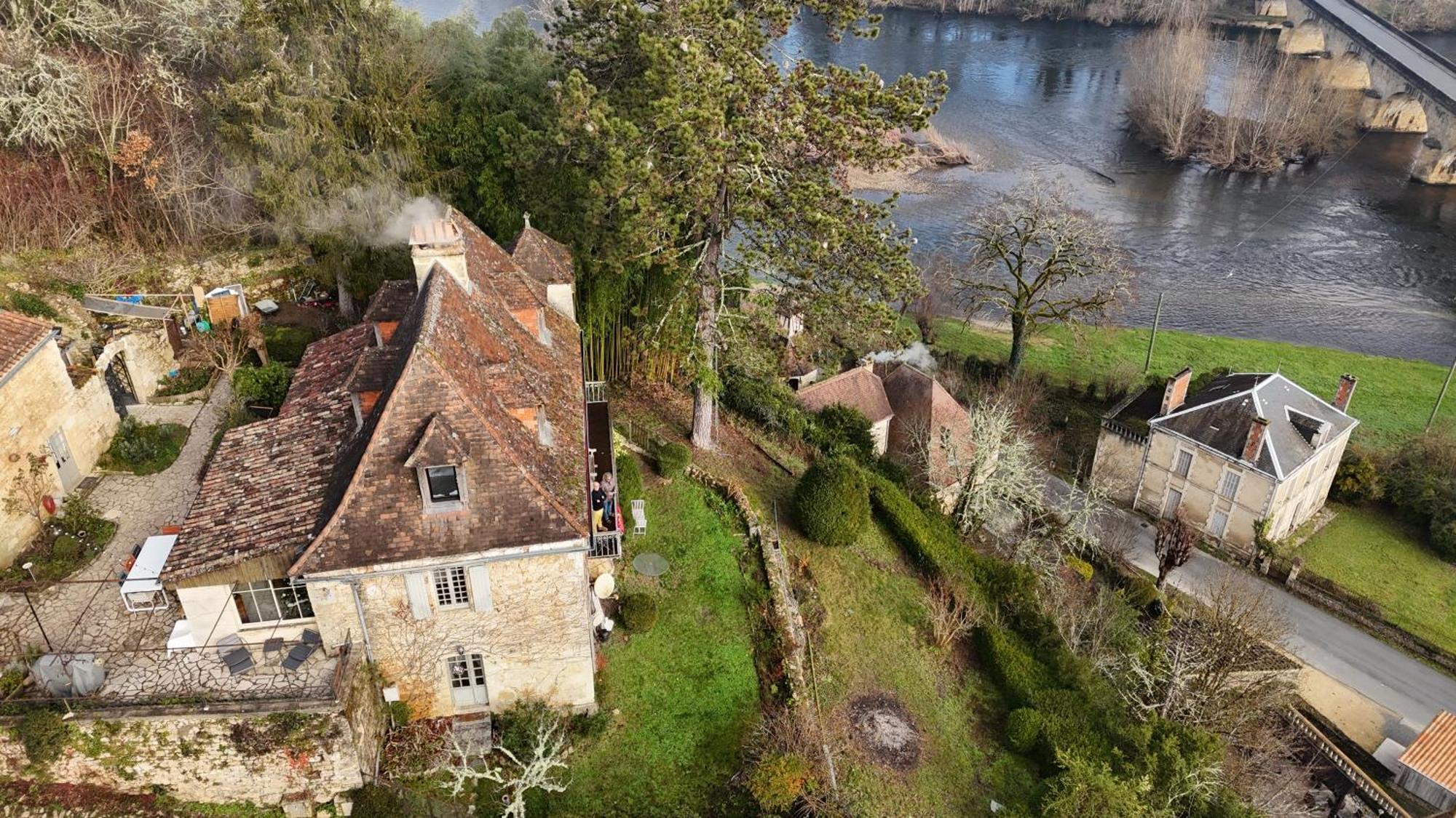 Vue Magique A Castelnaud Villa Luaran gambar
