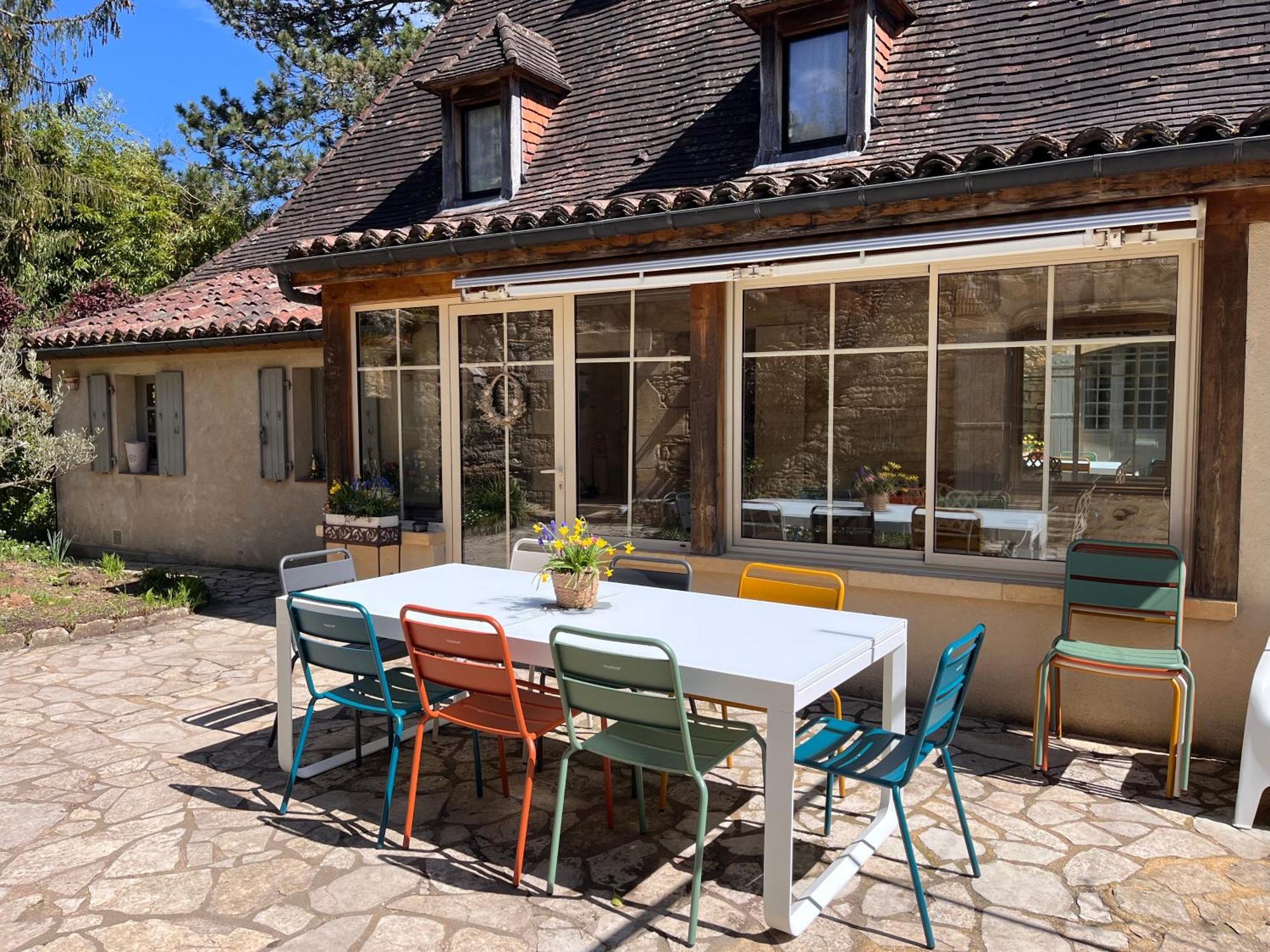 Vue Magique A Castelnaud Villa Luaran gambar